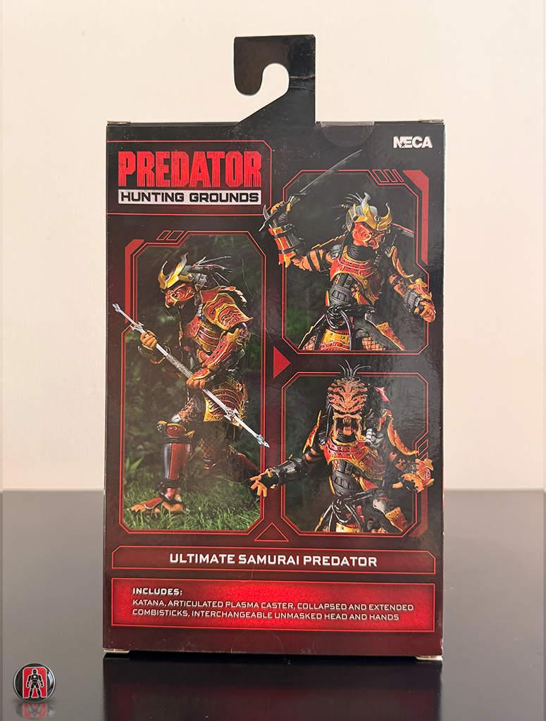 Figura de acción definitiva del Samurai Depredador: Terrenos de caza