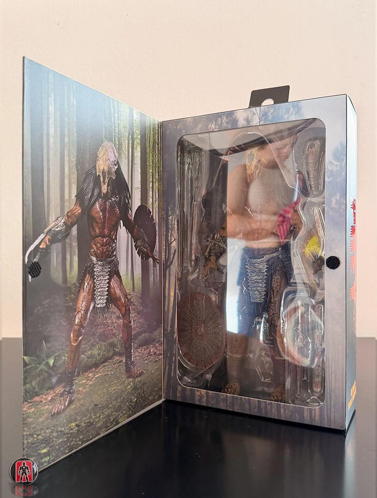 Figura de acción coleccionable NECA Prey Ultimate Feral Predator a escala de 7 pulgadas
