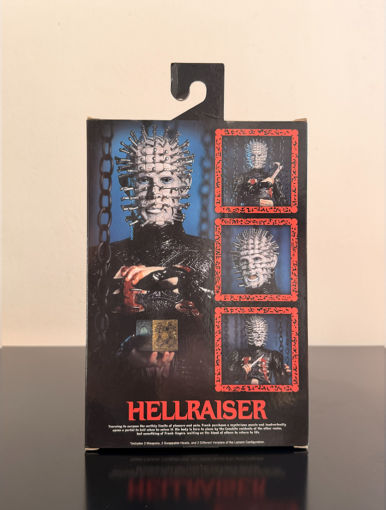 NECA Hellraiser Ultimate Pinhead Cabeza de Filer 7"