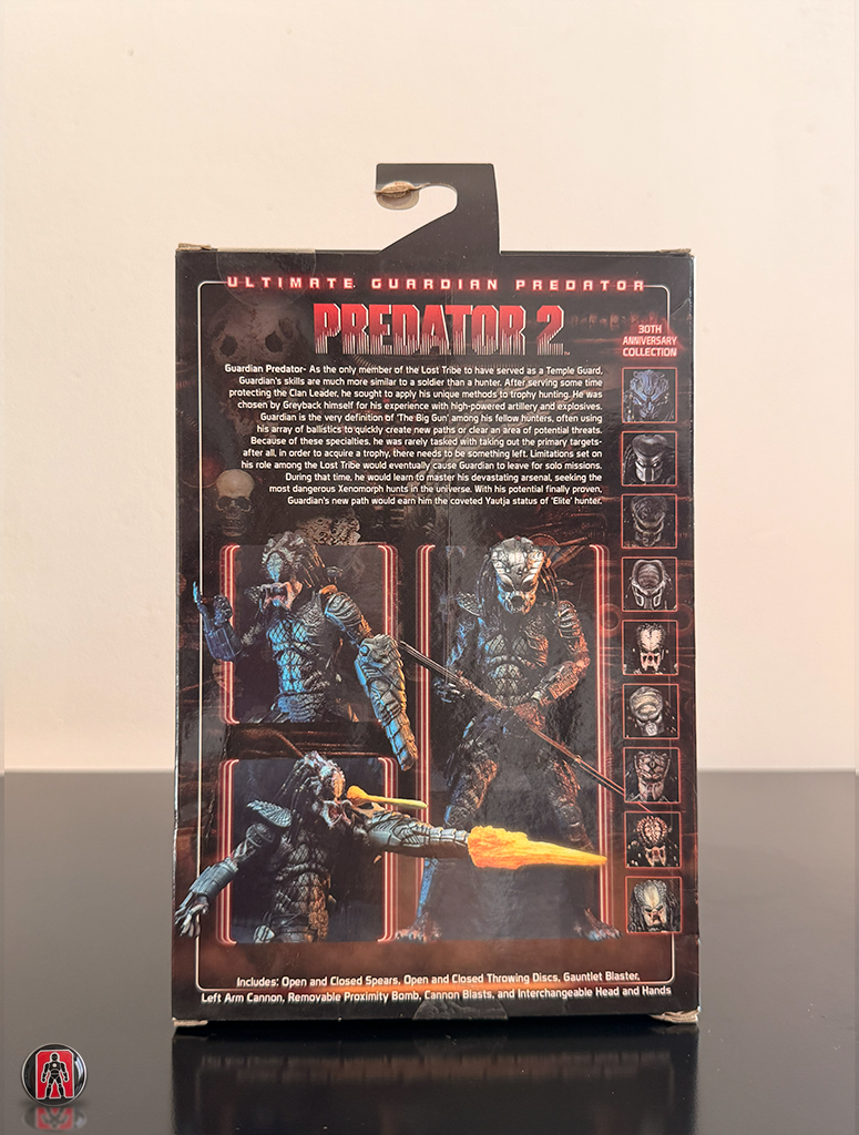 NECA Predator 2 Ultimate Guardian Predator 7"
