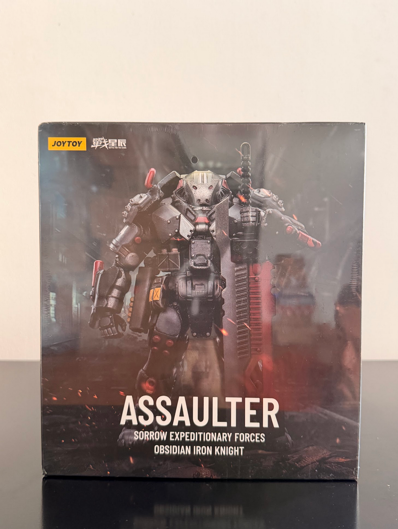 JOYTOY 1/18 Iron Knight Assaulter Mech Negro