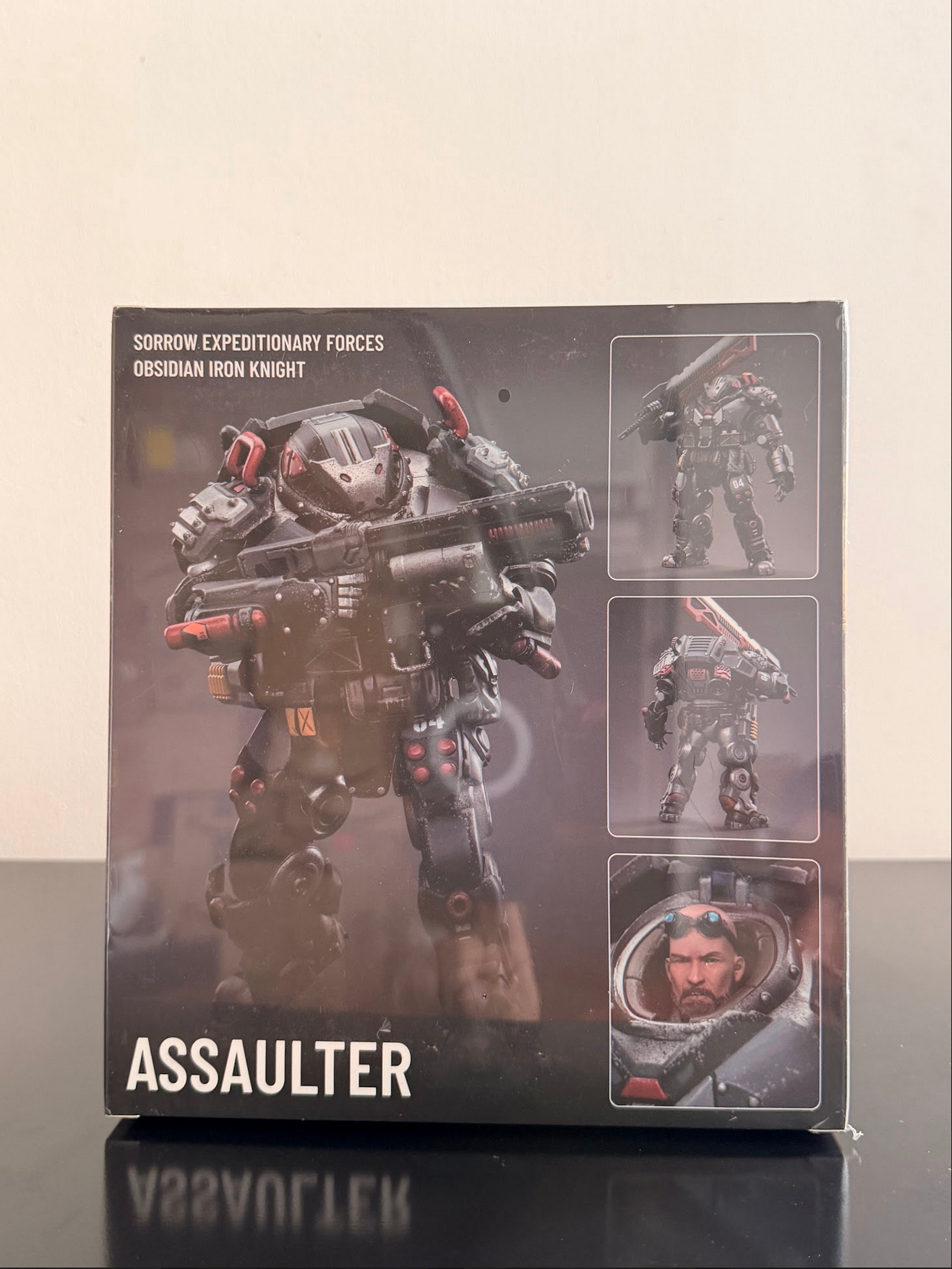 JOYTOY 1/18 Iron Knight Assaulter Mech Negro
