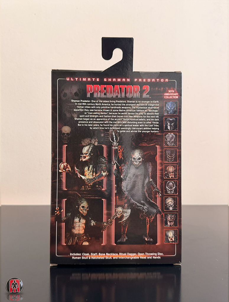 NECA Predator 2 Ultimate Shaman Predator 7"