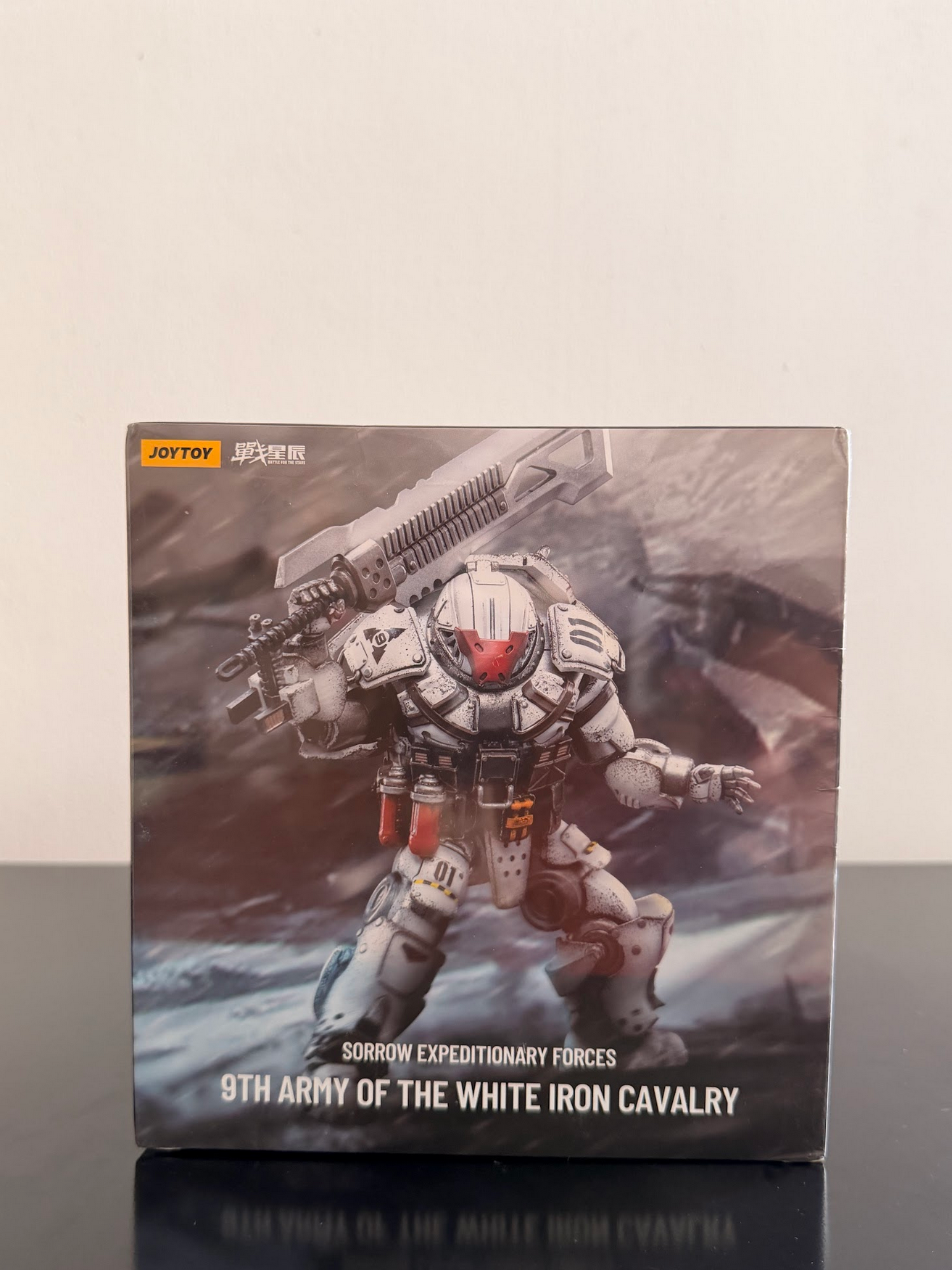 Figura de acción JOYTOY 1/18 Fuerzas Expedicionarias Sorrow - 9.º Ejército iron calvary