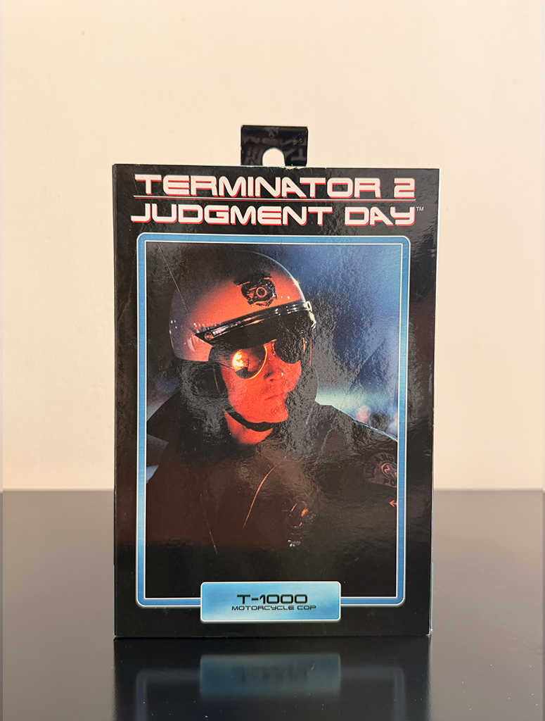 NECA - Figura de acción del policía en motocicleta T-1000 de Terminator 2 (T2)
