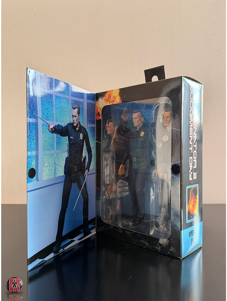 NECA Terminator 2 Ultimate T-1000 Figura de acción de 7 pulgadas T2 del Día del Juicio Final