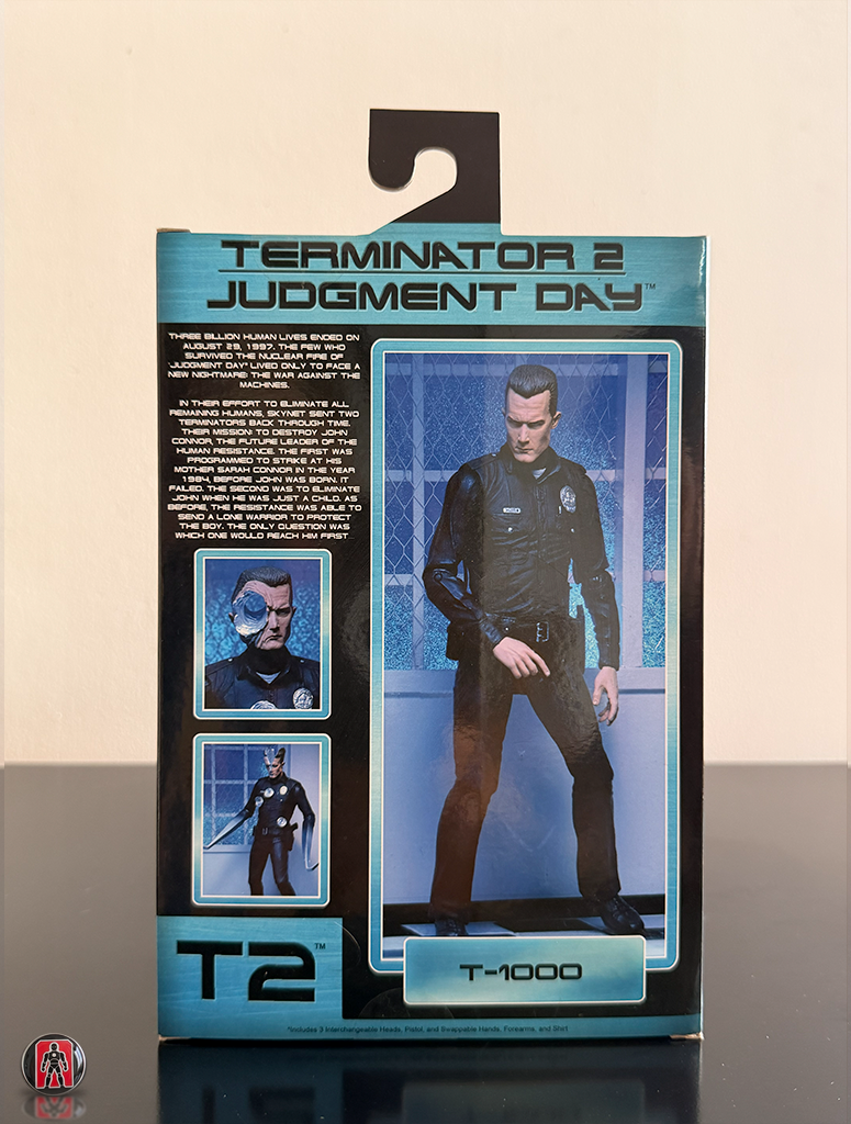 NECA Terminator 2 Ultimate T-1000 Figura de acción de 7 pulgadas T2 del Día del Juicio Final