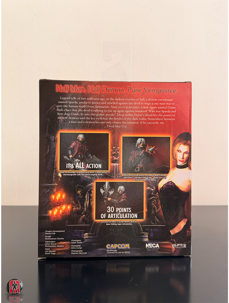 NECA Player Select Devil May Cry Dante Ultimate 7" Edición Limitada