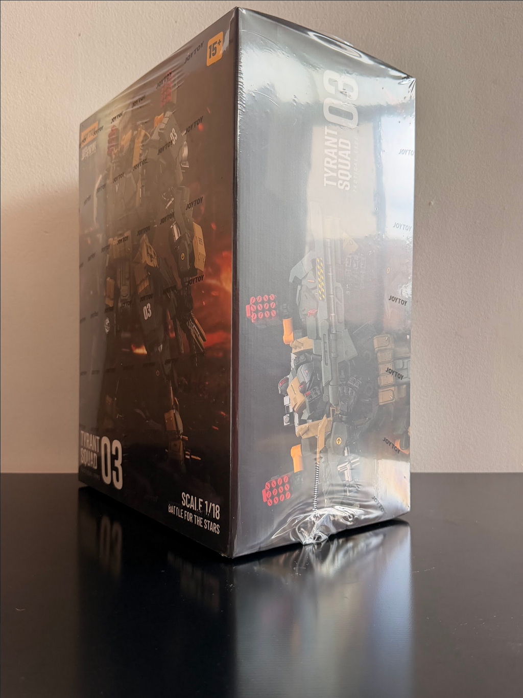 JoyToy 1/18 Battle for the Stars Sorrow Expeditionary Forces Tyrant Mecha 03 Versión Táctica
