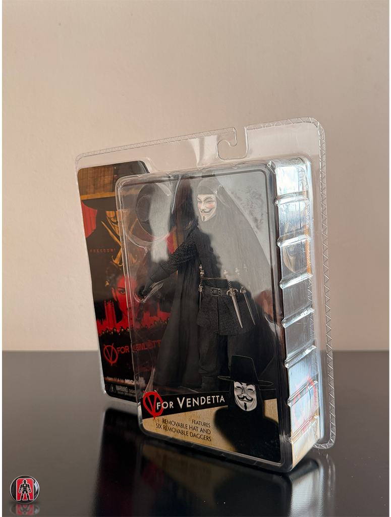 NECA V for Vendetta Reel Toys Figura 7.5 pulgadas DC Comics 2006