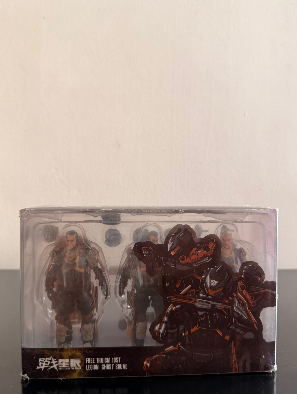 Figura de acción JOYTOY 1/18, 10 cm, figura de soldado de la Legión Unidad 19, modelo militar de PVC.