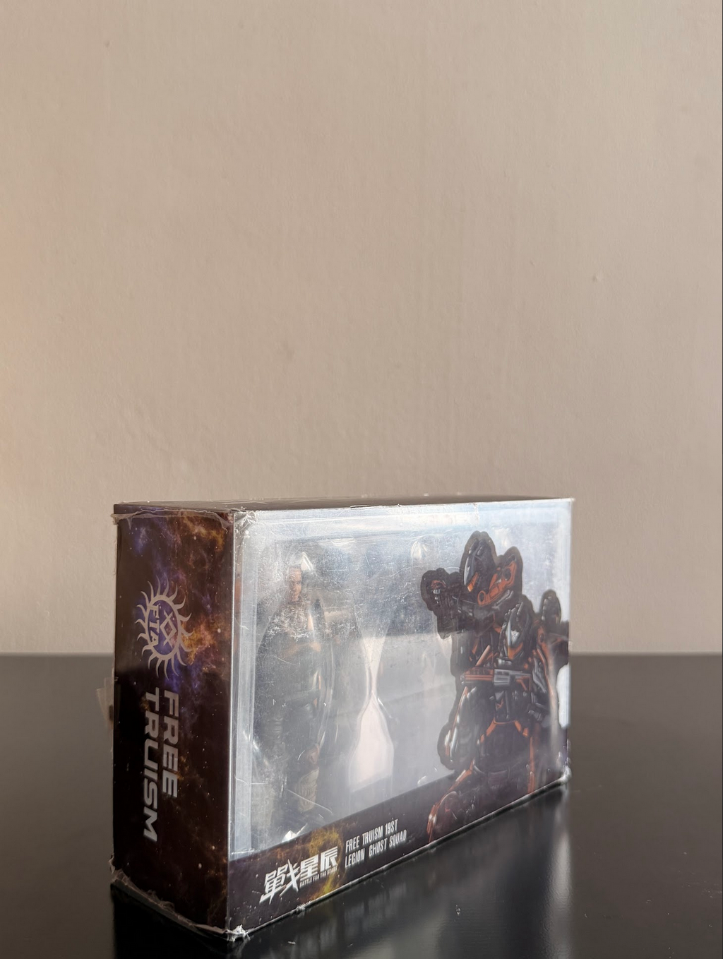 Figura de acción JOYTOY 1/18, 10 cm, figura de soldado de la Legión Unidad 19, modelo militar de PVC.