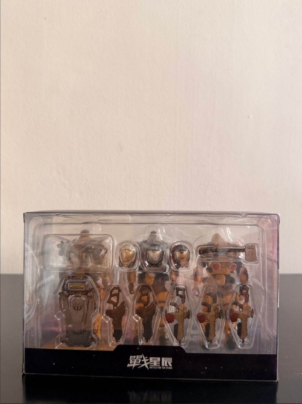 Set de figuras a escala 1/18 de Starhawk, la 2.ª Legión Interestelar de Battle for the Stars