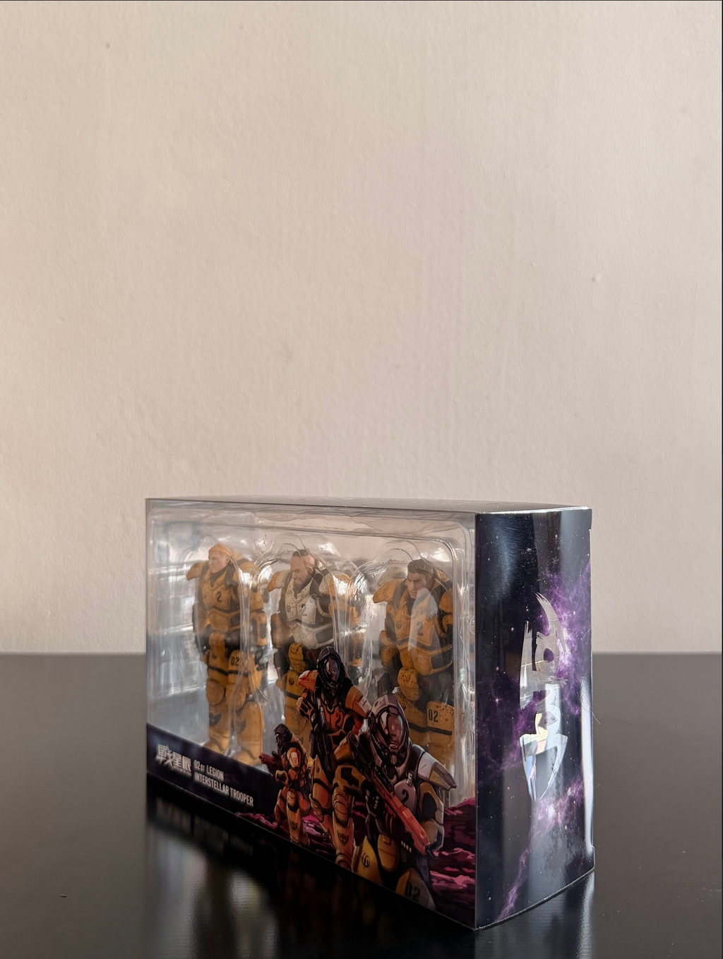 Set de figuras a escala 1/18 de Starhawk, la 2.ª Legión Interestelar de Battle for the Stars