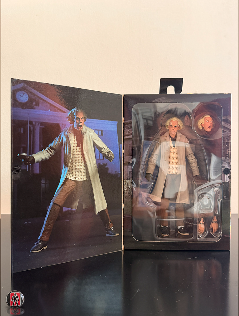 Figura de acción de Doc Brown de Regreso al Futuro, Edición Definitiva