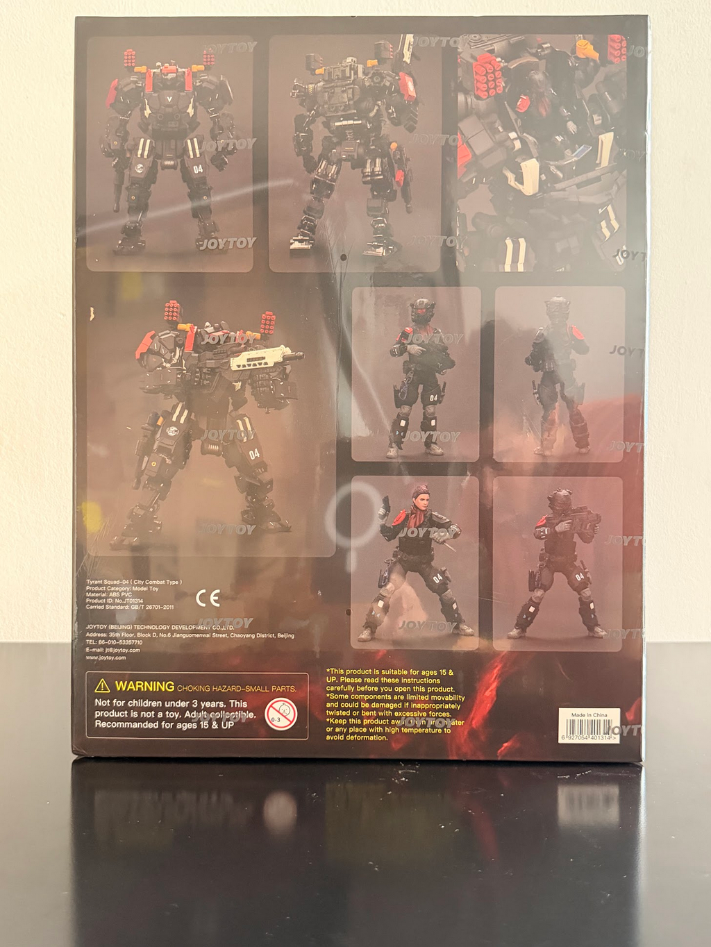 JoyToy 1/18 Battle for the Stars Sorrow Expeditionary Forces Tyrant Mecha 04 Combate Urbano
