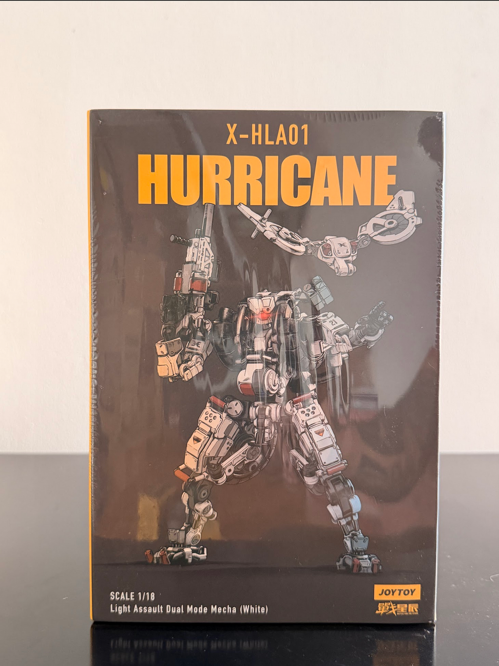 X-HLA01 Hurricane-Light Assault Mecha Doble Modo 1/18 (Blanco) – JoyToy