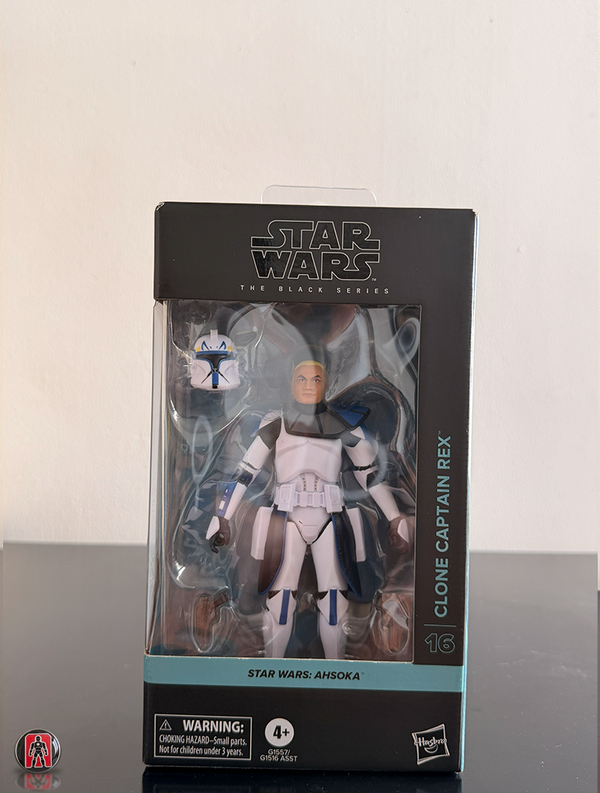 Figura de acción de 15 cm del Capitán Clon Rex (Ahsoka) de Star Wars: The Black Series