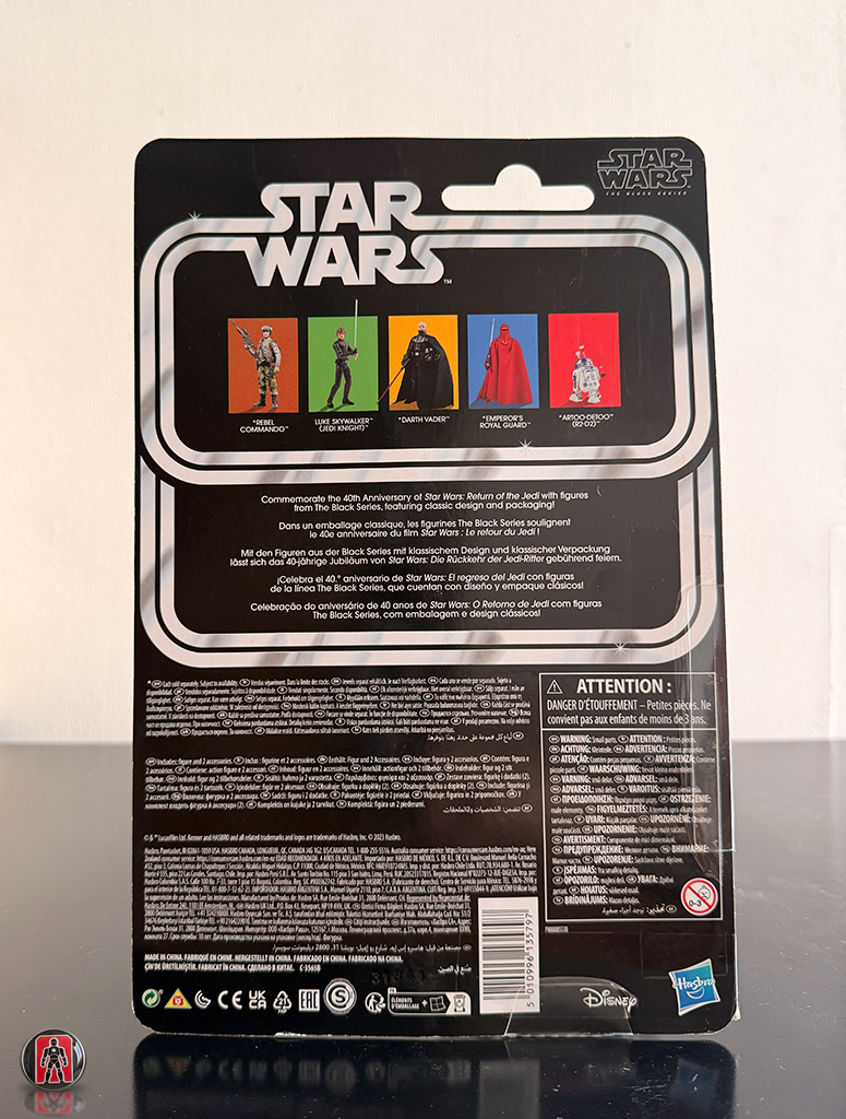 Luke Skywalker (Caballero Jedi) de la serie Black Series de Star Wars Figura Articulable