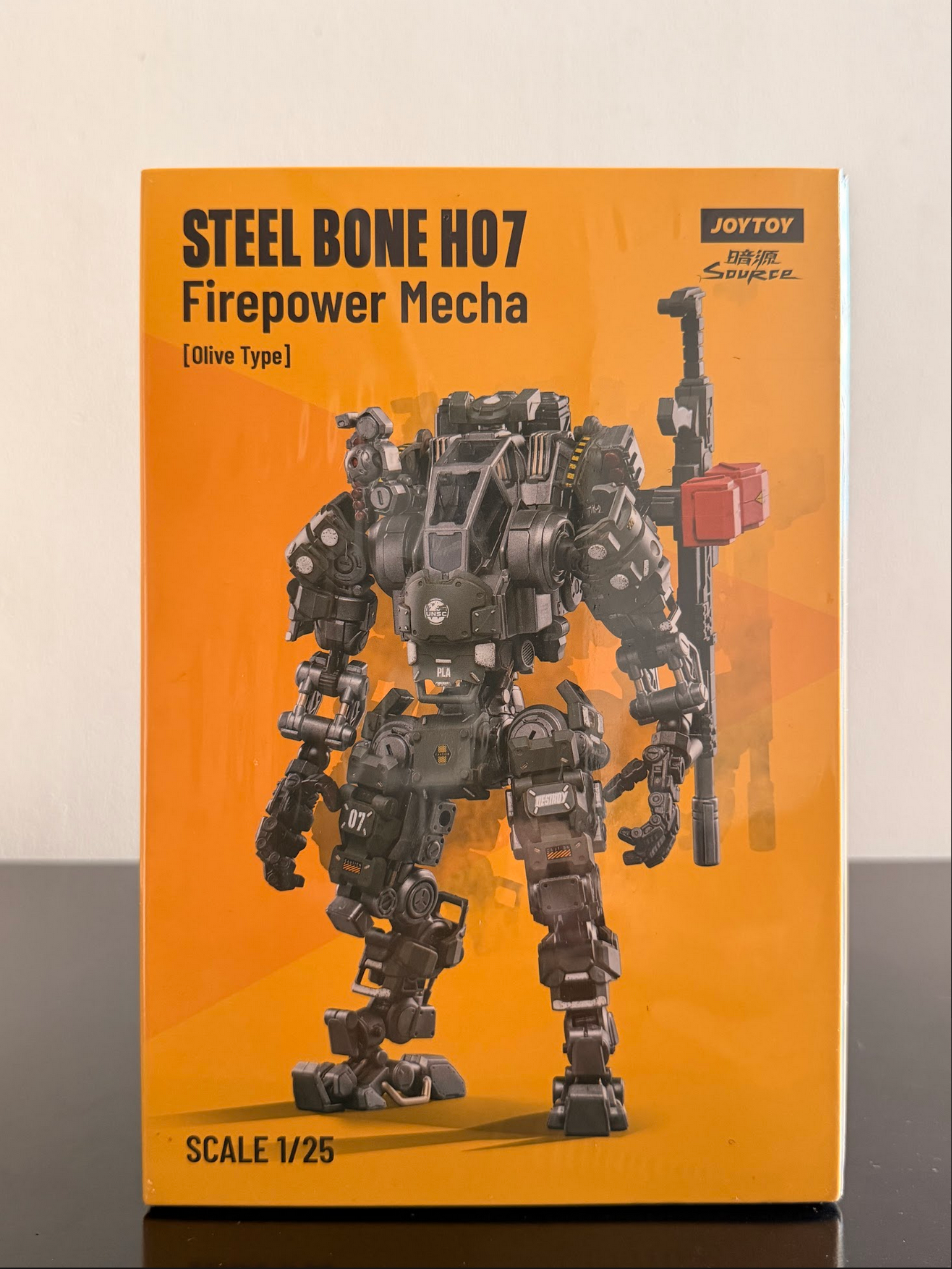 JoyToy Dark Source Steelbone H07 Firepower Oliva con Piloto Set Escala 1/24