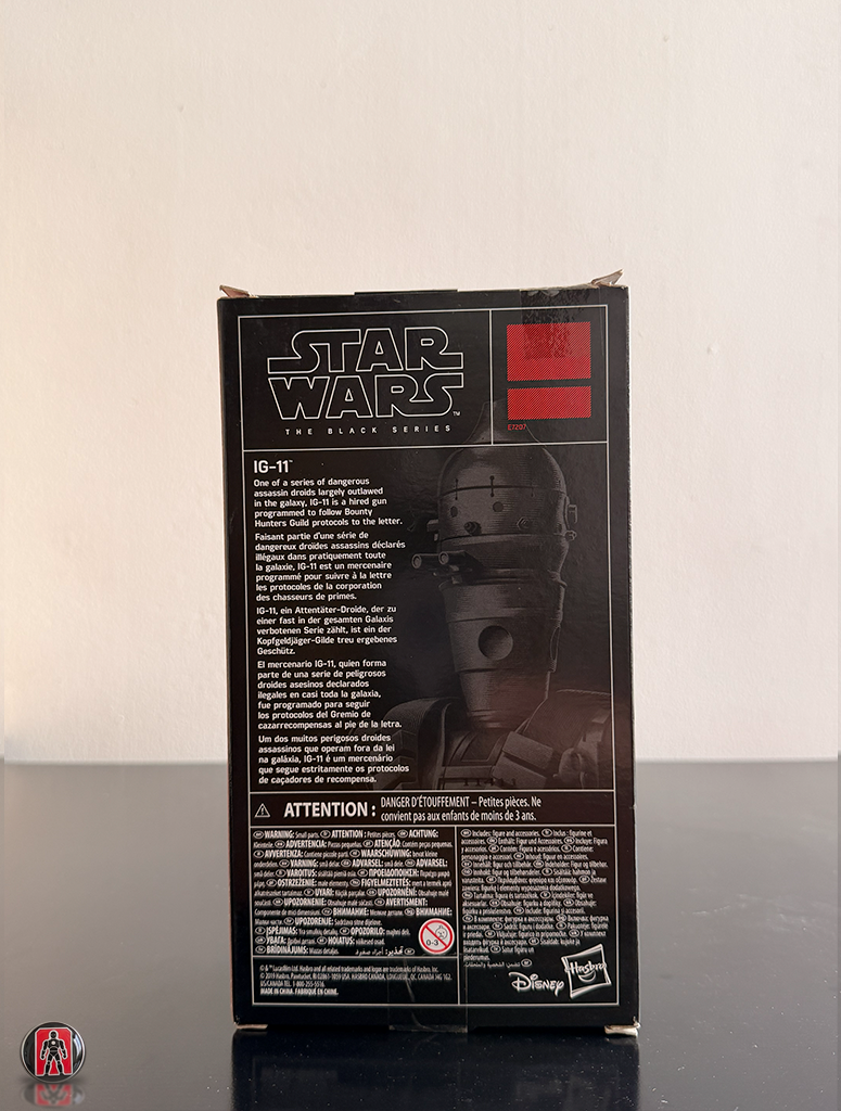 Hasbro Star Wars The Black Series IG-11 Figura de acción Droid a escala de 6 pulgadas