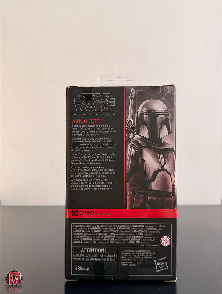 Figura de Jango Fett (El Ataque de los Clones) – Star Wars: The Black Series