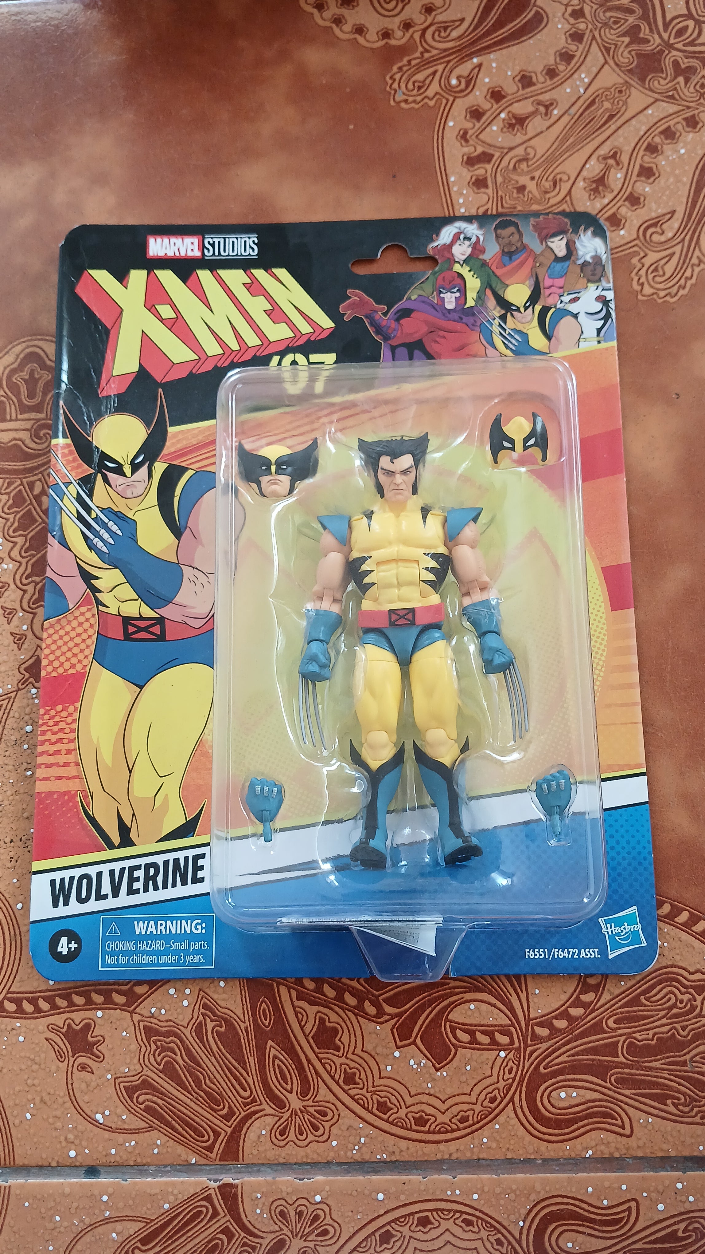 Figuras de acción coleccionables de 6 pulgadas de Wolverine, X-Men '97 de la serie Marvel Legends