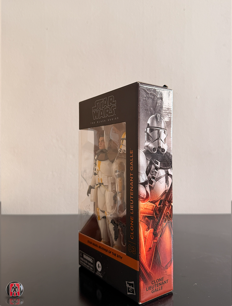Figura de acción de Star Wars: The Black Series de 15 cm Clone Lieutenant Galle (La Venganza de los Sith)
