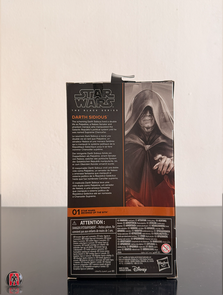 Star Wars: The Black Series 6" Darth Sidious (Revenge of the Sith)