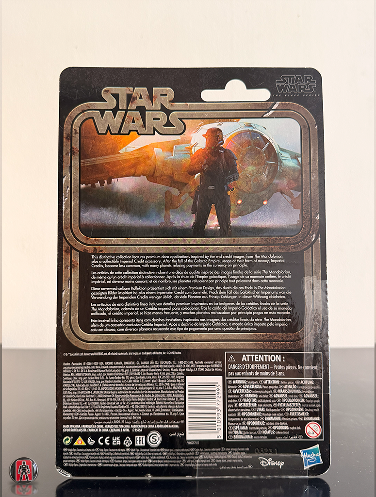 Colección de créditos de Star Wars: The Black Series - Soldado de la Muerte Imperial