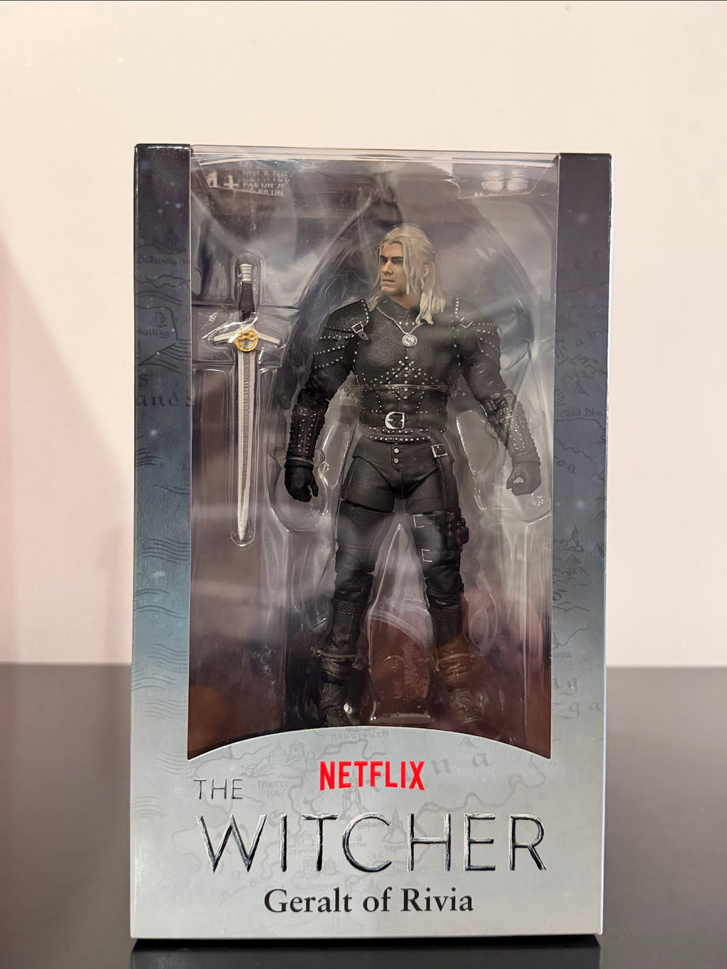 Figura de acción de Geralt de Rivia (Temporada 2) de The Witcher (Netflix)