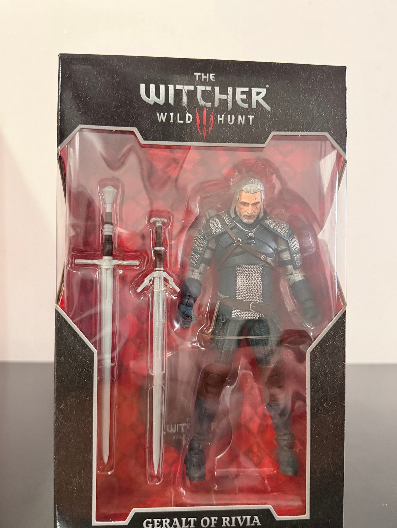 Figura de acción de Geralt de Rivia (Armadura de Víbora) de The Witcher 3: Wild Hunt