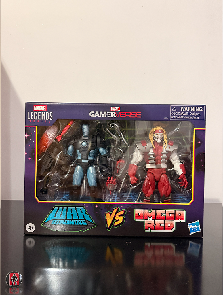 Pack de Dos Figuras War Machine vs. Omega Red – Marvel Legends Gamerverse
