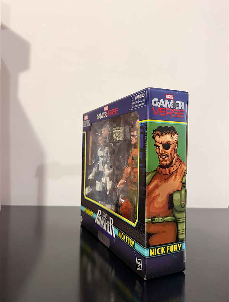 Pack de dos figuras de Marvel Legends Gamerverse: The Punisher y Nick Fury