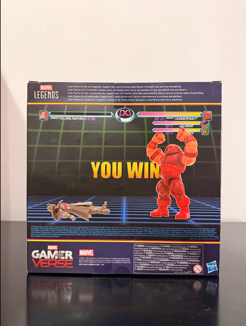 Figura de acción de Juggernaut de Marvel Legends Gamerverse