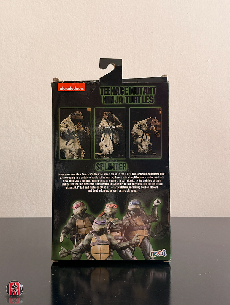 NECA TMNT 1990 Splinter Gamestop Exclusivo 7"
