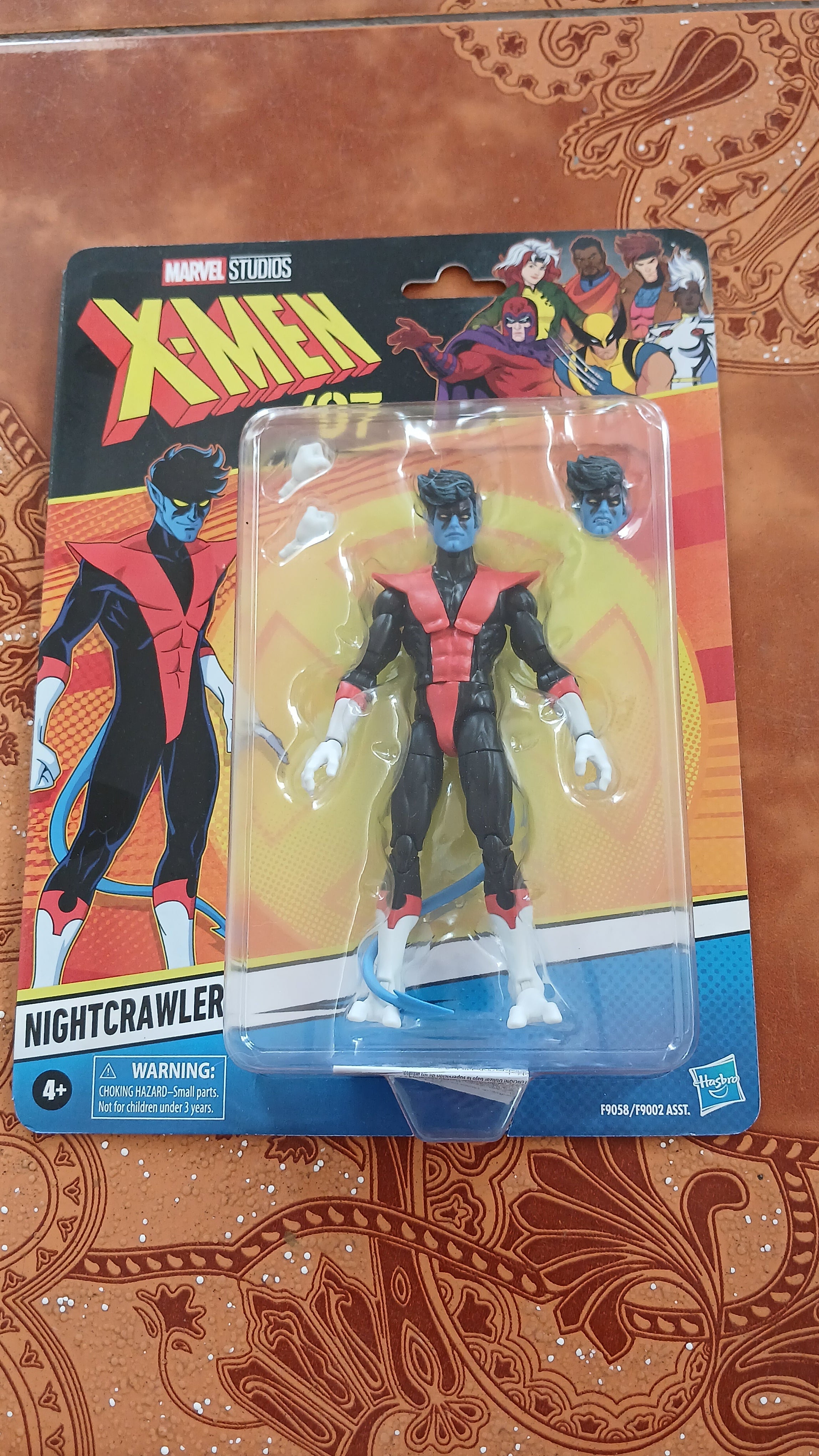 Figura de acción de Nightcrawler de X-Men '97 de Marvel Legends