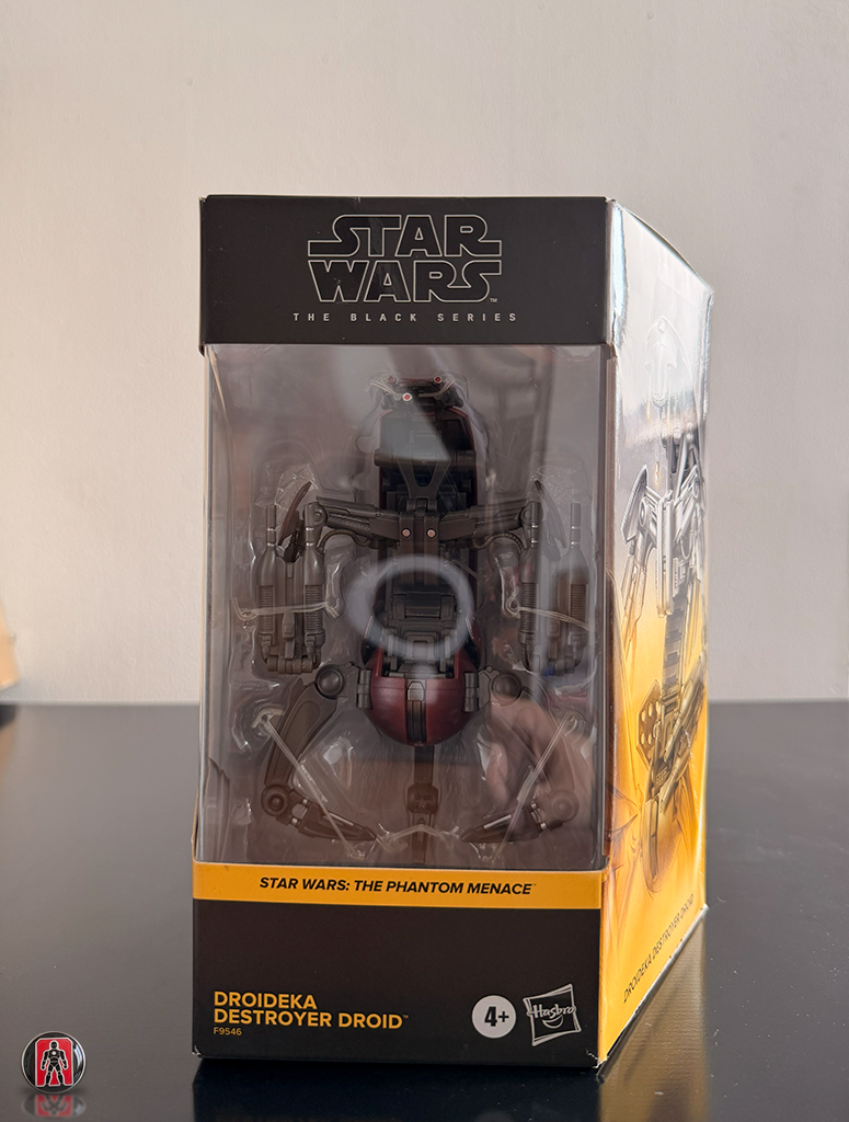 Star Wars: The Black Series Droideka Destructor Deluxe de 6" (La Amenaza Fantasma)