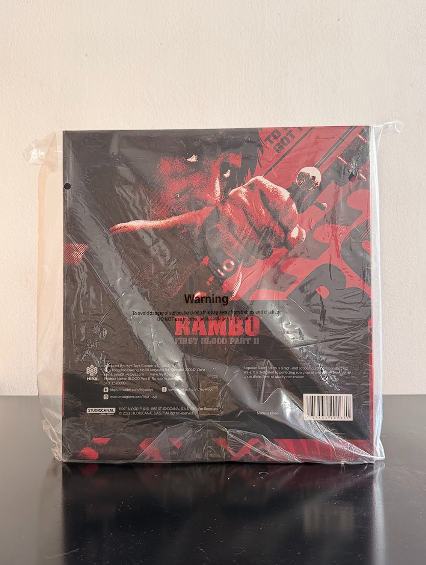 Rambo: First Blood Part II Exquisite Super Series John Rambo Escala 1/12 Figura de acción exclusiva de PX Previews
