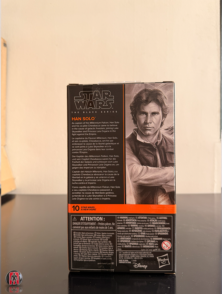 Figura de acción de Han Solo de 15 cm (Una Nueva Esperanza) de Star Wars: The Black Series