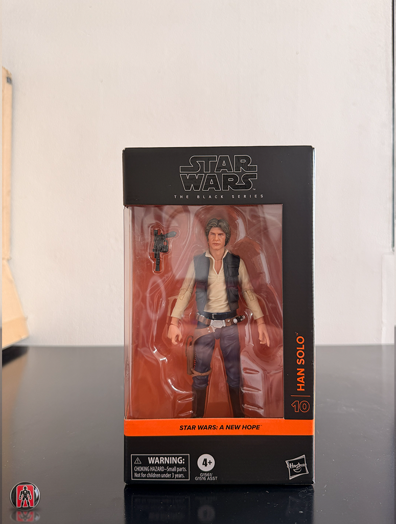 Figura de acción de Han Solo de 15 cm (Una Nueva Esperanza) de Star Wars: The Black Series