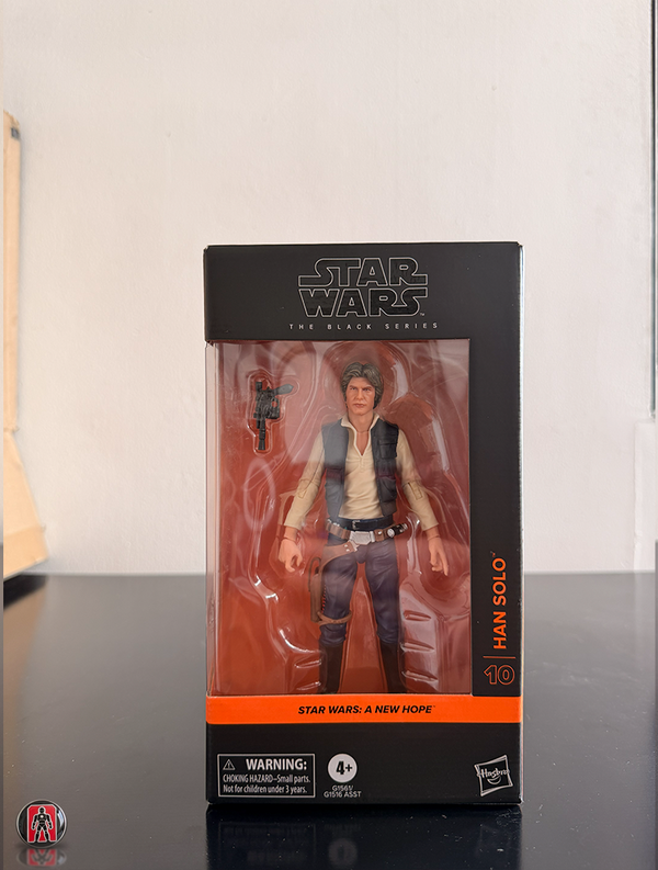 Figura de acción de Han Solo de 15 cm (Una Nueva Esperanza) de Star Wars: The Black Series