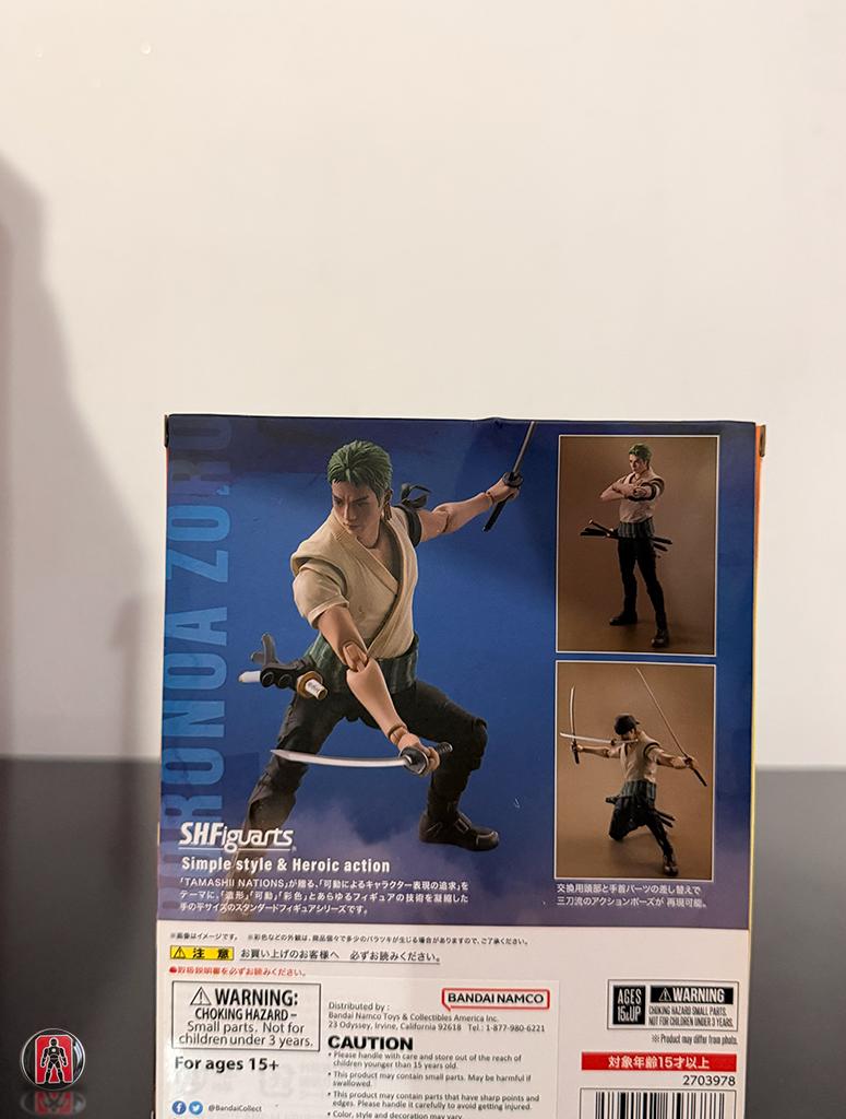 TAMASHII NATIONS -Una serie de Netflix: One Piece - Figura de acción de Roronoa Zoro S.H.Figuarts