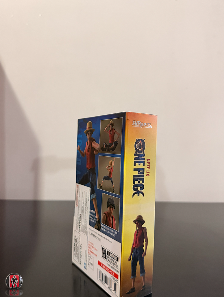 TAMASHII NATIONS - Una serie de Netflix: One Piece - Figura de acción S.H.Figuarts de Monkey D. Luffy