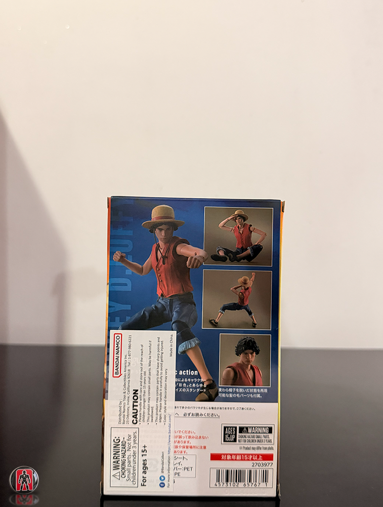 TAMASHII NATIONS - Una serie de Netflix: One Piece - Figura de acción S.H.Figuarts de Monkey D. Luffy