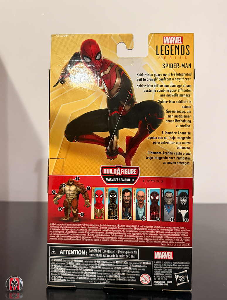 Figura de acción Marvel Legends SPIDERMAN "No Way Home"