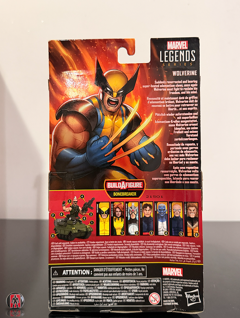NUEVA figura de acción de Wolverine de 6 pulgadas de la serie X-Men Marvel Legends de Hasbro F3687