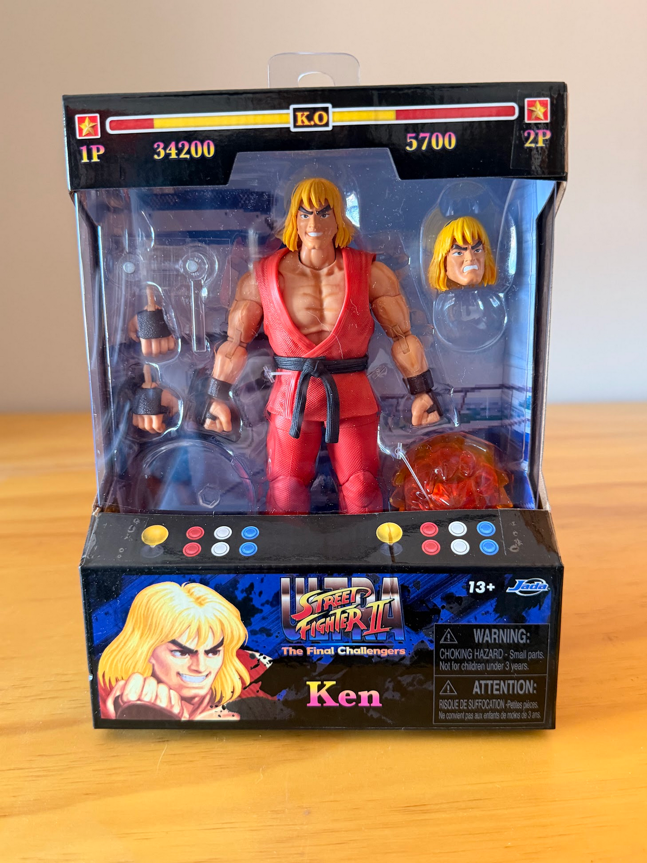 Figura de acción de Ken de Street Fighter a escala 1/12