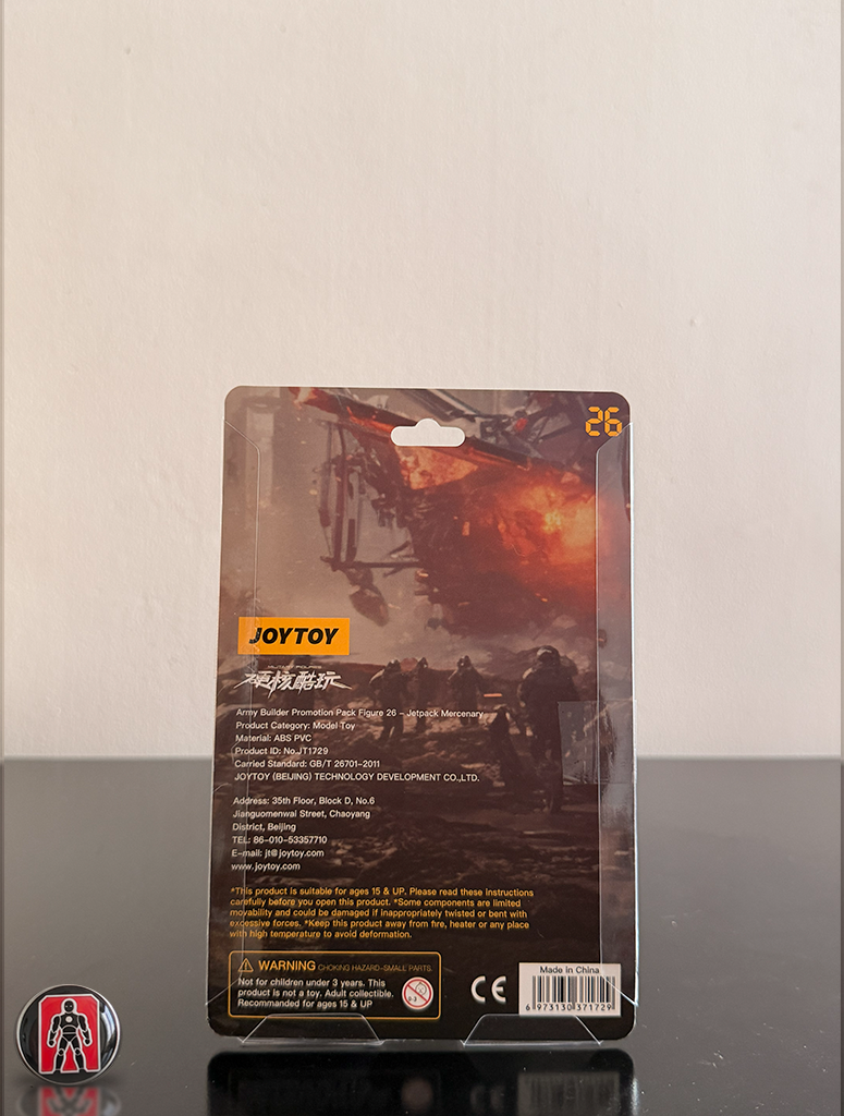 Military Figures Army Builder Figure 26 Jetpack Mercenary 1/18 - JoyToy
