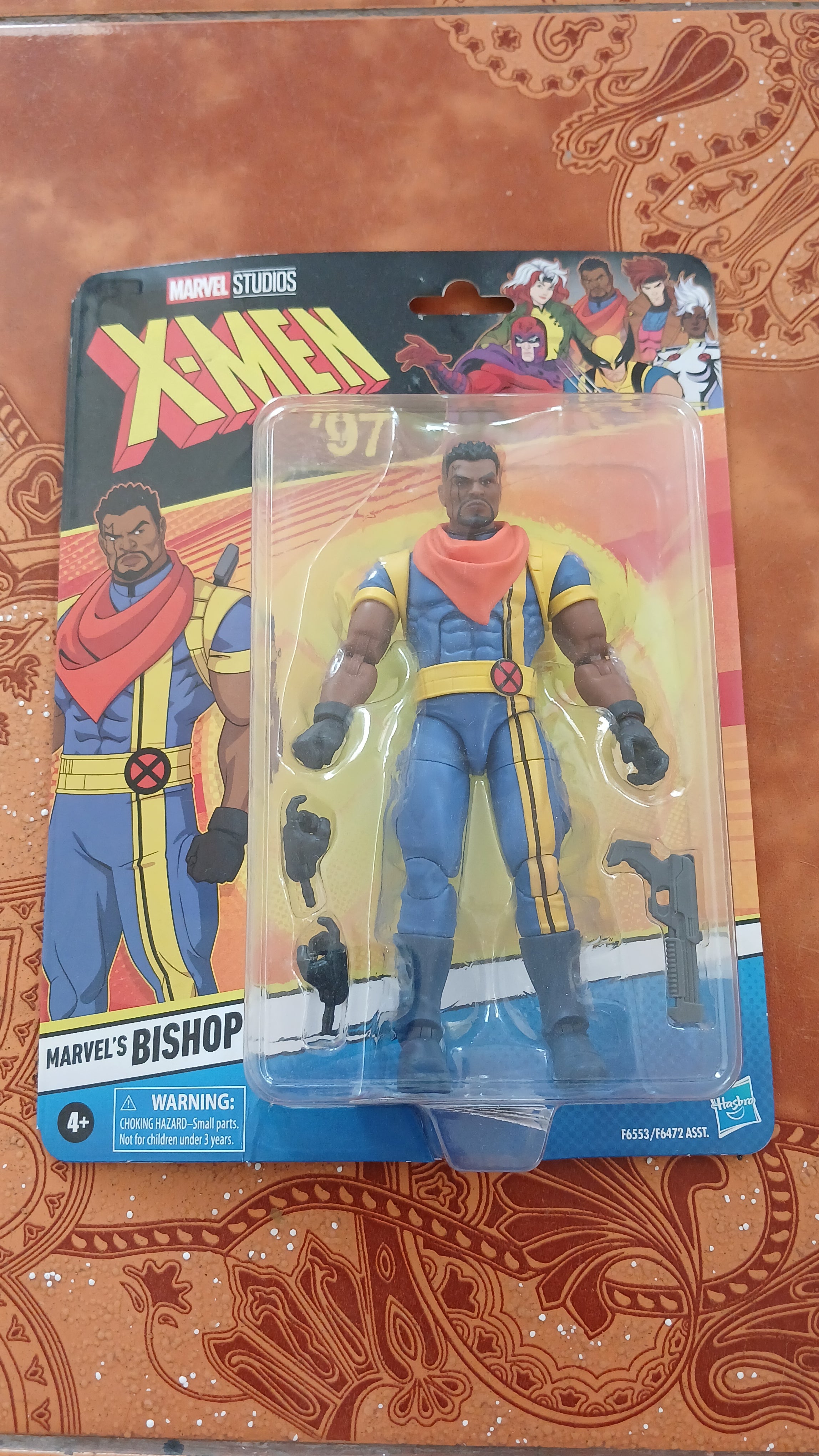 Figuras de acción coleccionables de 6 pulgadas de Bishop, X-Men '97 de la serie Marvel Legends